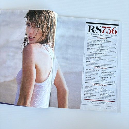 ROLLING STONE Magazine #756 November 2014 Slash Taylor Swift Weeper AC/DC - Picture 2 of 20