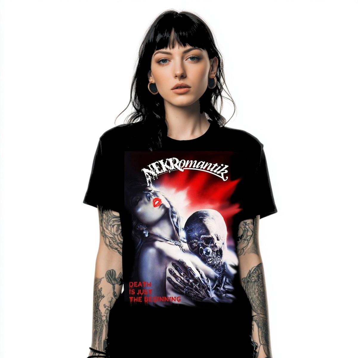 NEKROMANTIK - Black T-Shirt - Sizes S - 5XL - Art / Horror