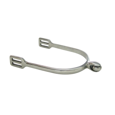 #ad AJ Tack Men#x27;s Stainless Steel Soft Touch Smooth Roller English Spurs $32.99