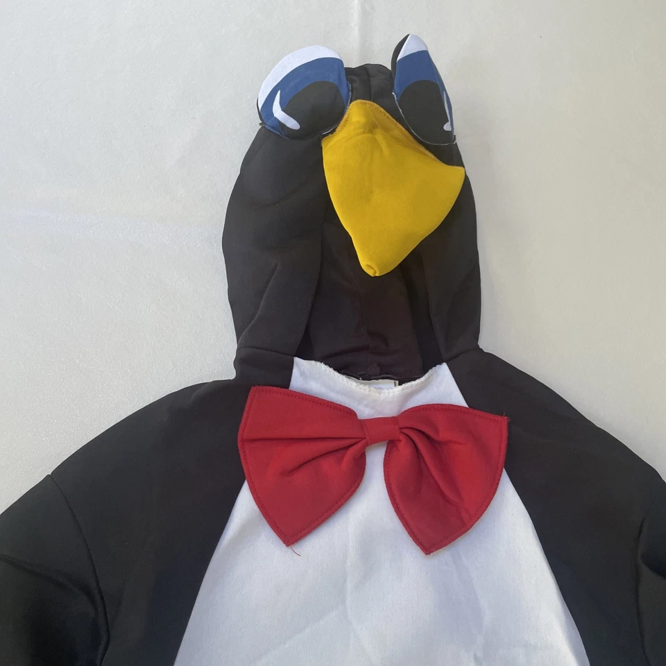 Disfraz de pingüino ligero adolescente disfraz de Halloween por Rasta Imposta Foto 2 de 4