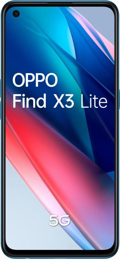 OPPO Find X3 Lite 5G 128 Go Bleu Astral Reconditionné Très bon état - Photo 2/4