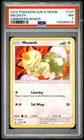 2019 POKEMON SUN & MOON UNBROKEN BONDS #147 MEOWTH PSA 7