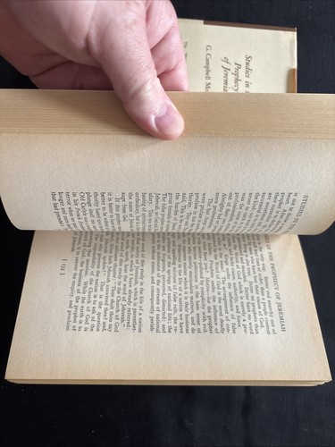 Studies in the Prophecy of Jeremiah by G. Campbell Morgan (1982, Hardcover) - Bild 10 von 16
