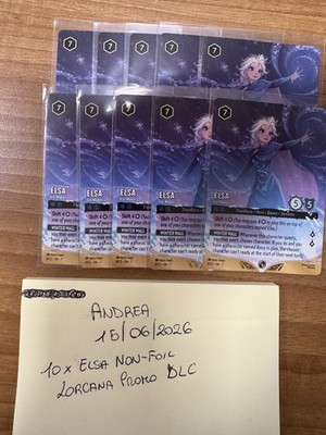 10x Elsa Eismaschine Lorcana Promo DLC 