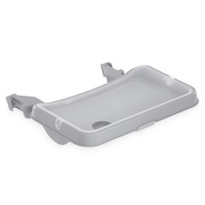 hauck High Chair Tray Table Compatible w/ Wooden Alpha Beta , Grey Open Box