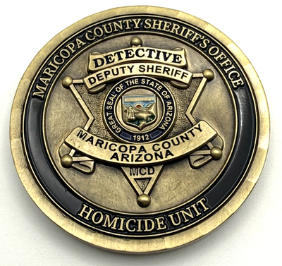 G31 Maricopa County Sheriff Office Homicide Unit Police Arizona