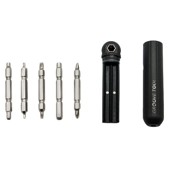 Многофункциональный инструмент Ryder Slug Plug Groove с магнитными насадками, водонепроницаемая компактная конструкция