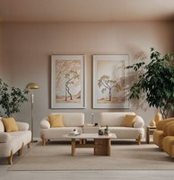 Helle Wohnzimmer SitzmöBel Designer 3-Sitzer Couchtisch Konsole 3Tlg