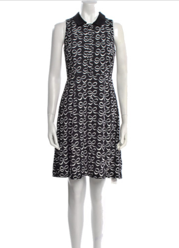 Kate Spade New York Bow Print Mackenna Dress