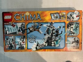 Brand new sealed LEGO LEGENDS OF CHIMA: Sir Fangar's Ice Fortress 70147