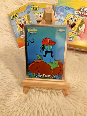 2025 Topps Chrome SpongeBob Squarepants/Schwammkopf #154 Tony Fast Sr.