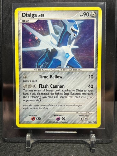 Dialga DP26 Black Star Promo Holo Pokémon 2008 DP Diamond & Pearl MP