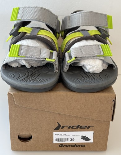 Rider NEW Men’s OTG Commuter Pack Grey Neon Size Us 8 Eu 41 Bra 39 + Bag - Picture 9 of 13