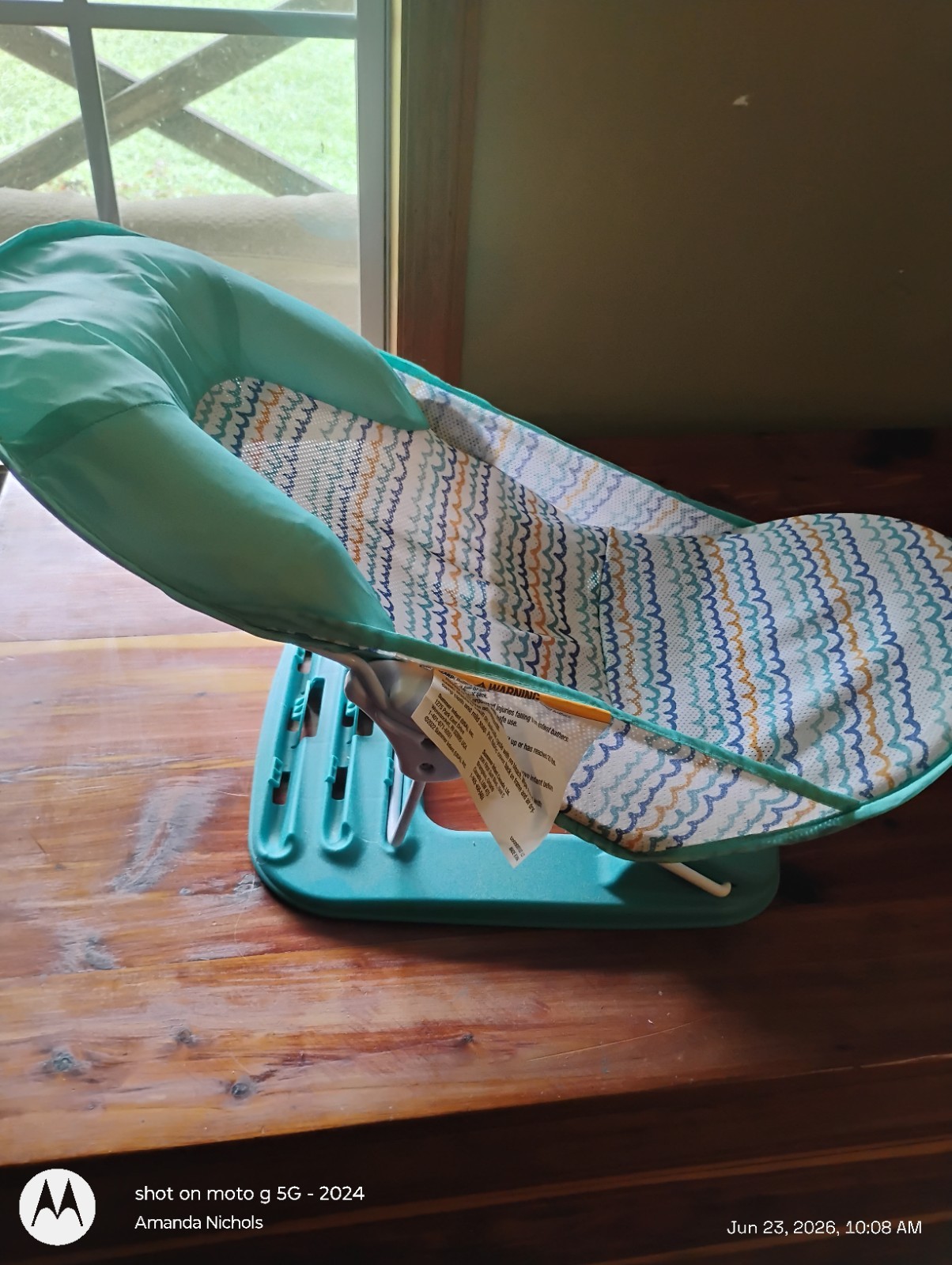 Summer Infant Deluxe Baby Bather Folding Sling