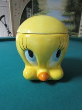 CERAMIC TWEETy COOKIE JAR IN ORIGINAL BOX 13" original  