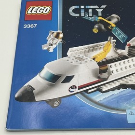 Lego City 3367 Space Shuttle Manual Instruction Book Only