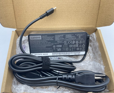 Genuine 65W TYPE-C Charger For Lenovo Thinkpad T480 T480s T580 T580s E480 E485