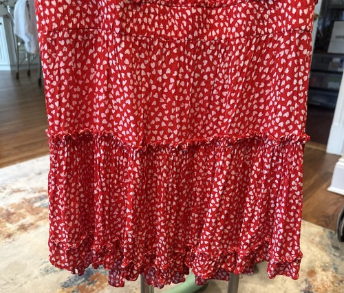 We’re All Pretty Girls Multi Color Short Sleeve Cinch Waist Dress L - Picture 5 of 8