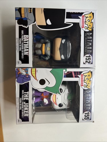 Funko Pop! Vinyl: Batman The Animated Series - Batman# 152 The Joker# 155