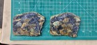Two brecciated blue Jasper / chert multi color rough slabs. — photo 7