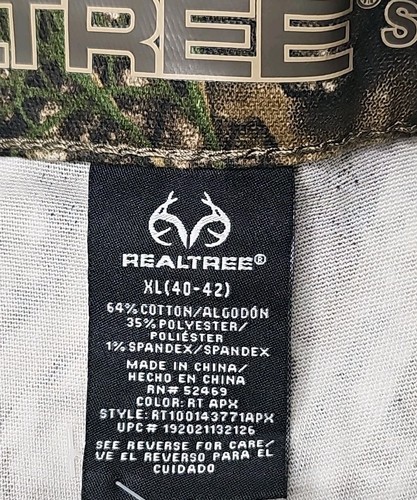 Realtree APX Men 6 Pocket Cargo Hunting Pants Size XL (40-42) NWT - Picture 7 of 8