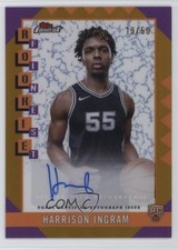 2024-25 Topps Finest Rookie Gold Refractor /50 Harrison Ingram #RFA-HI Auto oh4