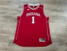 Indiana Hoosiers IU adidas Basketball Jersey Youth Large #1 Jordan Hulls 2017