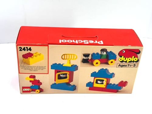 Vintage LEGO Duplo 2414 Preschool Set 1993 Complete in Box Ages 1½-5 - Picture 4 of 4
