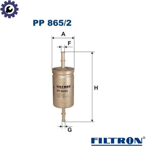 FUEL FILTER PP 865/2 FOR FORD MONDEO/V/Turnier/Hatchback GALAXY/III FOCUS/Van