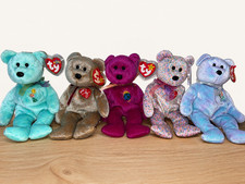 Ty Beanie Baby Bear Lot Vintage Plush Collection w/ Tags