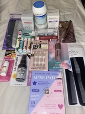 Lot Of 15 Mixed Variety Of Skin, Hair Care And Eyelashes And Nail Products. New!