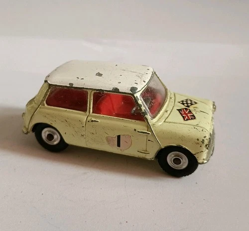 corgi morris mini Cooper vintage 60s die cast car