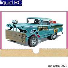 Amt 1321 125 1958 Edsel Awb Funny Car Unreal Plastic Model Kit