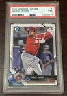 2018 Bowman Chrome Shohei Ohtani Iconic Rookie Card PSA 9 Mint RC #1 MVP