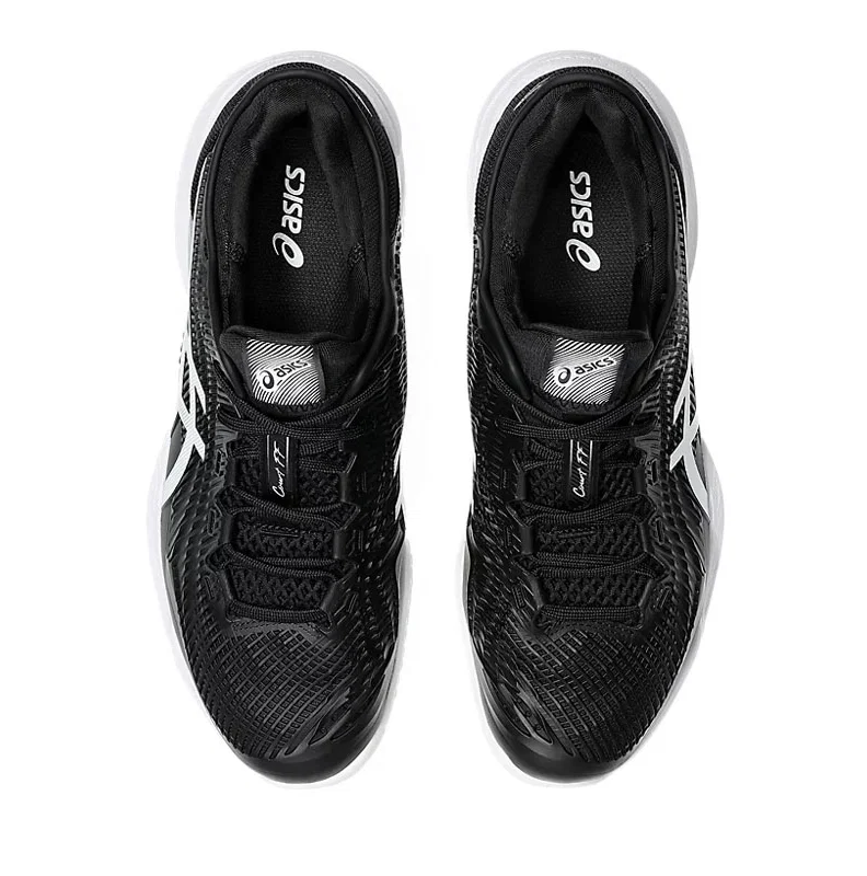 Asics Court FF 3 OC Men's Shoes White Black 1041A369 Size 12.5 US