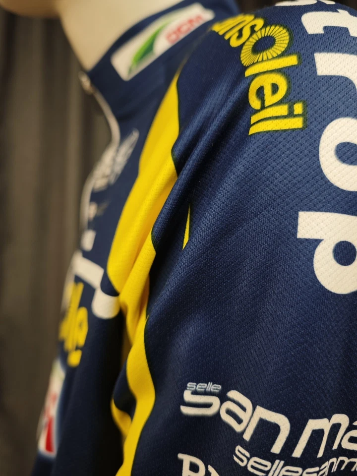 SMS Santini cycling jersey xl long sleeve fleece DCM Vacans Oleil windstopper - Image 2 of 4