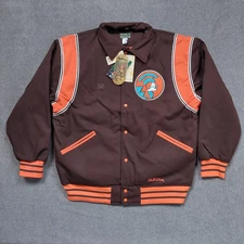 RARE Stall & Dean Hawaiians Spell Out Jacket Canvas Varsity Coat TAGS Hawaii 3XL