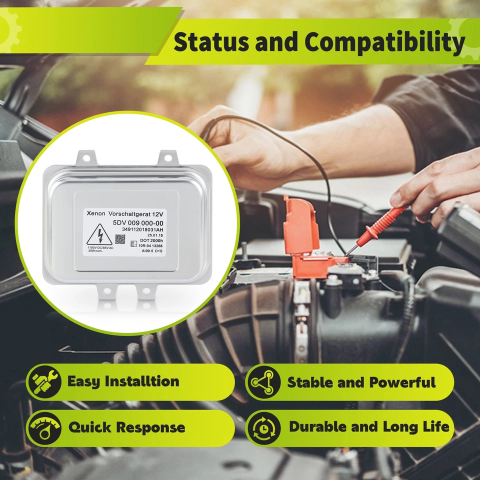 New HID Xenon Headlight Ballast For 2011-2016 PORSCHE CAYENNE 958 5DV00961000 - Image 2 of 4