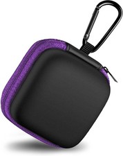 Square Earbud Case Portable EVA Carrying Case Storage Bag Cell Phone Accessories