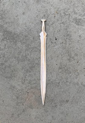 Bronze Age Sword Bone And Horn Handle By Chris Levatino 
