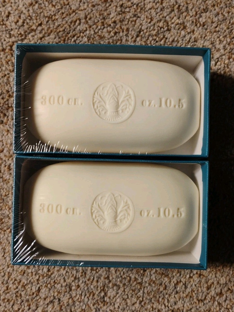2 Bars Marine Breeze Pure Vegetable Bath Soap 10.5oz Italian Boxed