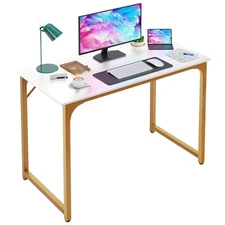 PayLessHere 39 inch Home Office Gaming Desk Modren Simple Style PC Wood and
