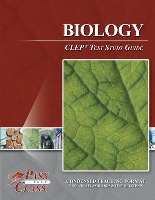 PassYourClass - Biology CLEP Test Study Guide - New paperback or softb - X555z