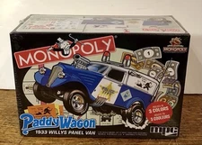 MPC Monopoly Paddy Wagon 1933 Willys Panel Van1/25 Model Kit Sealed (S1).