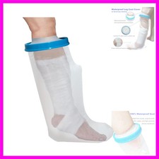 Waterproof Leg Cast Cover for Showering, Reusable Adult Short Leg Cast Protec...