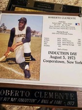 Roberto Clemente Plaque