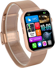 Smart Watch, 1.9 Inch HD Color Screen Call Fitness Tracker with Sleep Monitoring