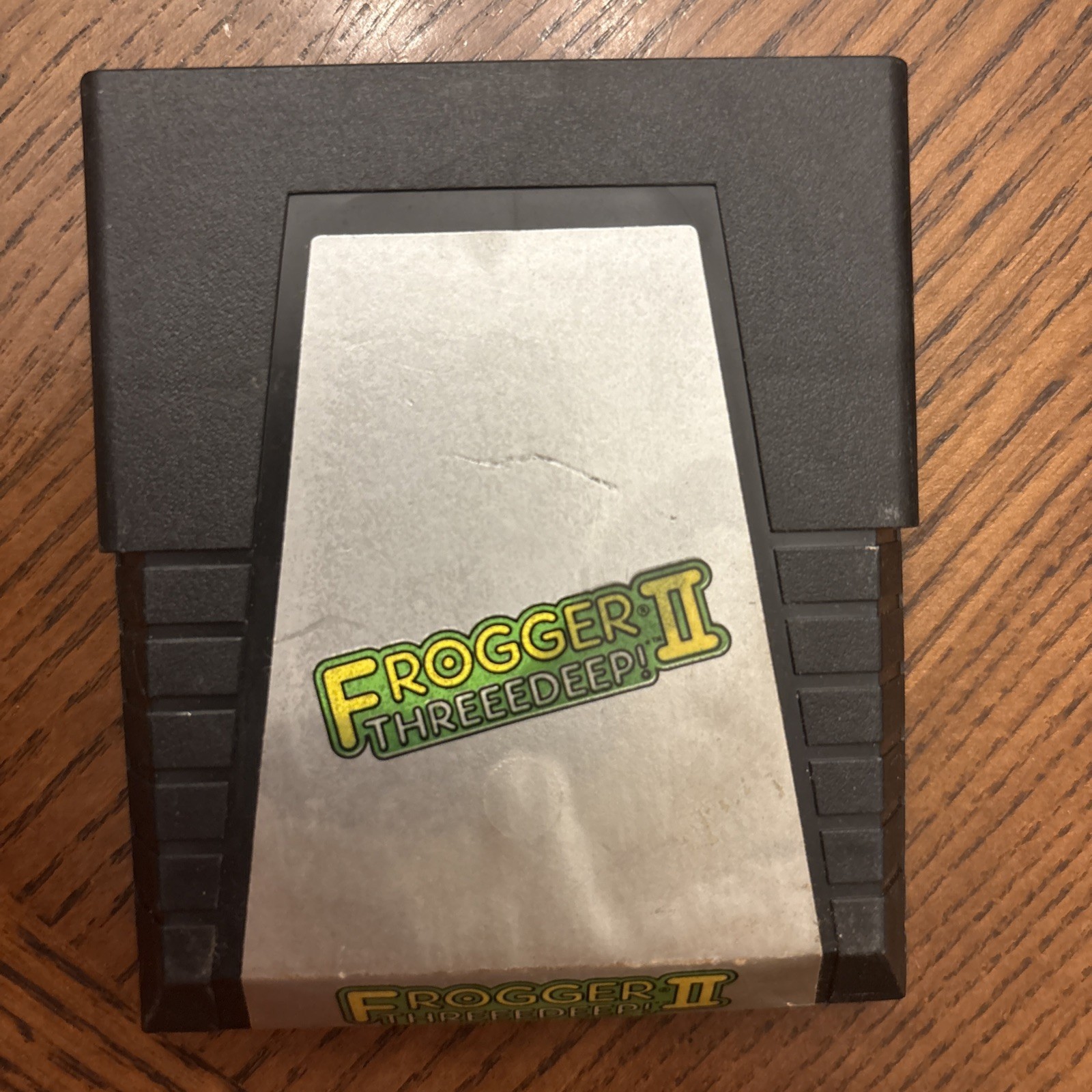 Atari 2600 & 7800 - Frogger II Threeedeep! Parker Bros ‘84 - bubbled label
