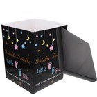 Gender Reveal Paper Box Baby Gender Reveal Box Infant Gender Reveal Balloon Box 
