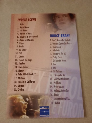 DVD - SEX PISTOLS - "OSCENITA' E FURORE" - ELLEU - Julien Temple - Foto 5 di 5